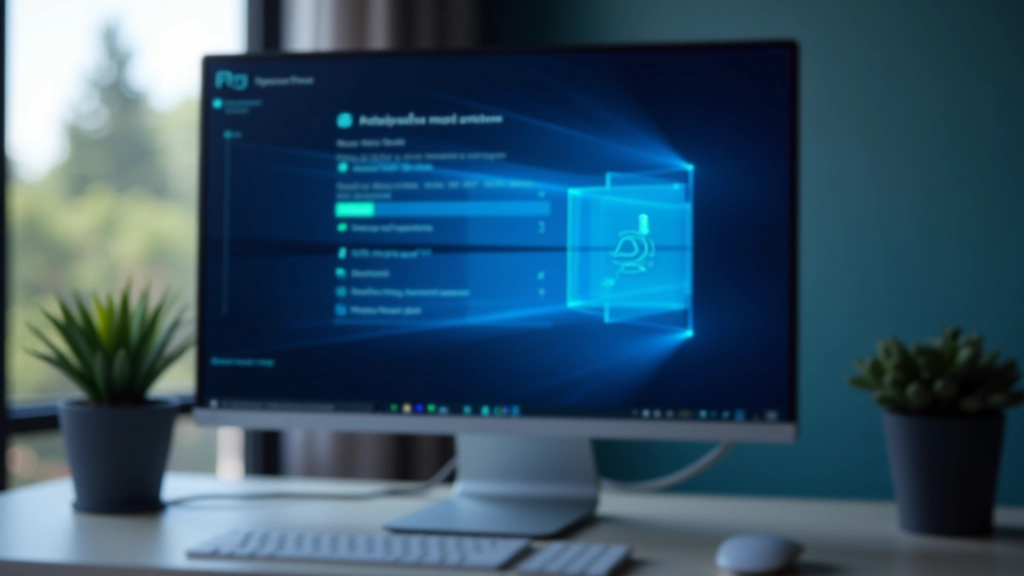 Passos de limpeza de malware: tela de verificação de segurança em progresso com percentagem de conclusão